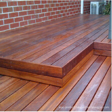 Merbau Park Corridor Wood Flooring for Outdoor